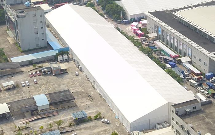 40m x 180m Exhibition Tent